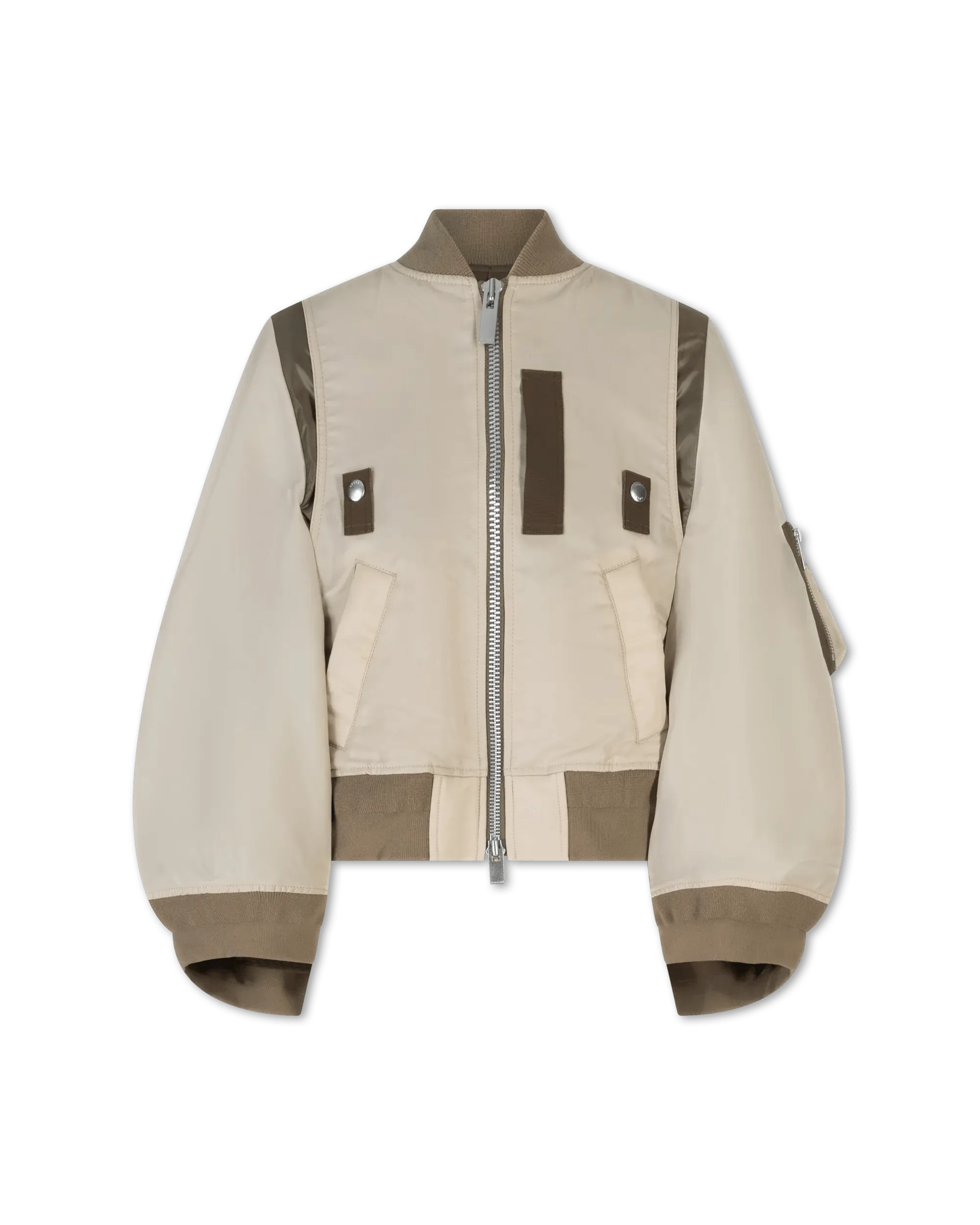 Fashion Concept Wide Sleeve Bomber Jacket