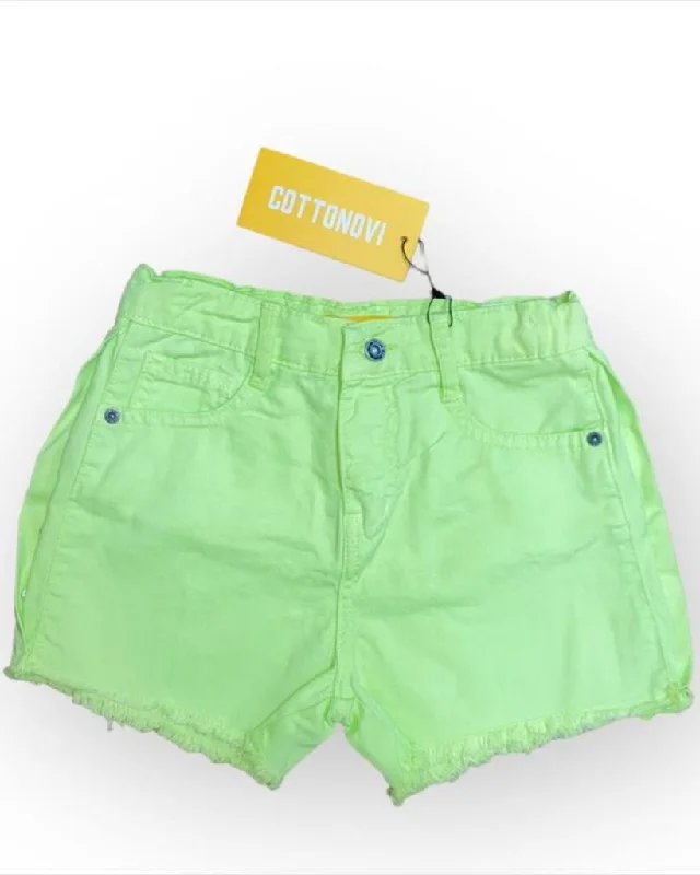 Sports Series Lime green girls short