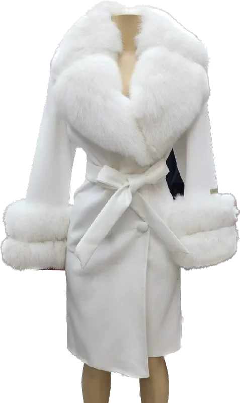 Youthful Style Fox Fur Coat