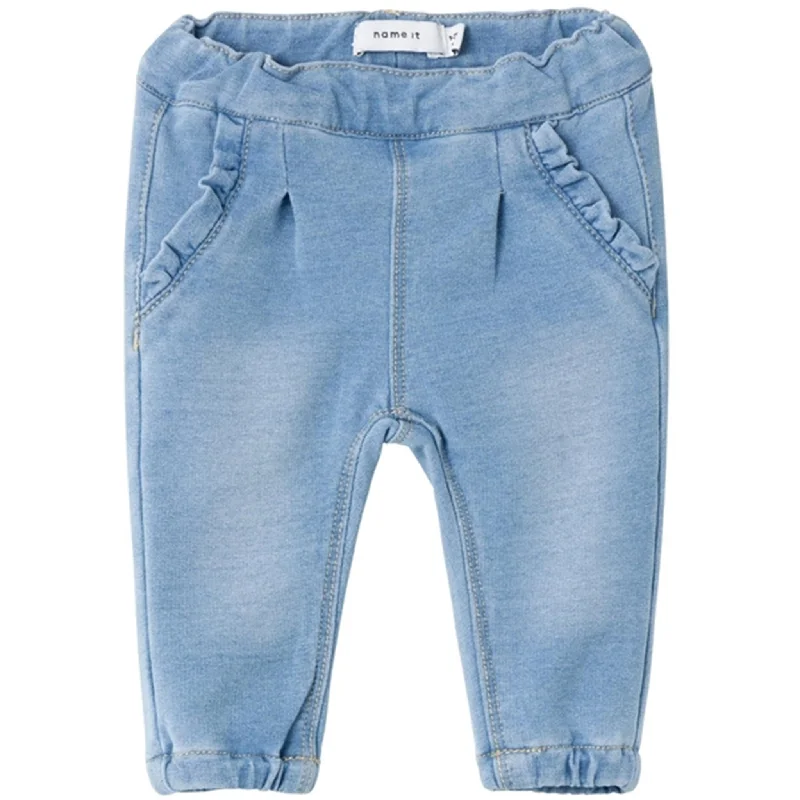 High-quality Design Name it Light Blue Denim Bella Round Jeans Noos