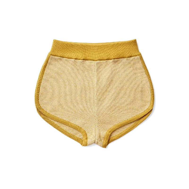 End Of The Year Wallis Shorts in Chamomile by Soor Ploom - Last One In Stock - 8 Years