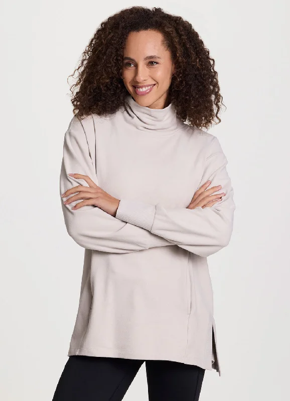 Personal Charm Oliver Relaxed Mock Neck Tunic