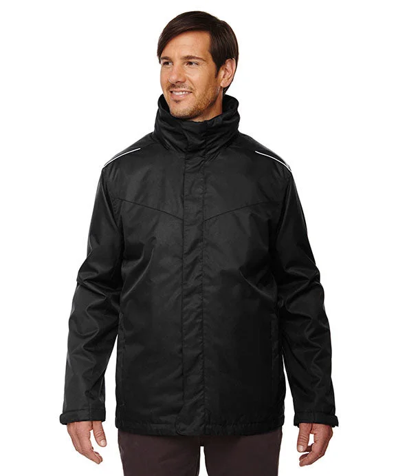 Classic Series 88205T - Core 365 Mens Tall Region 3-in-1 Jacket with Fleece Liner