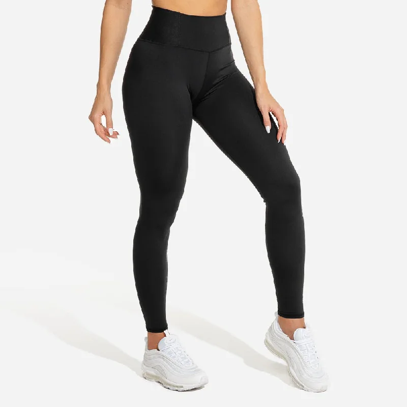 Goddess Outfit Limitless Plush Leggings - Onyx