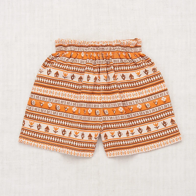 Leisure Sports Camp Shorts in Dacha Stripe by Misha & Puff