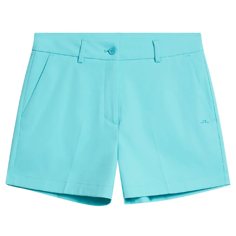 Dressing Tips Womens Gwen Micro High Stretch Shorts Blue Curacao - SU24