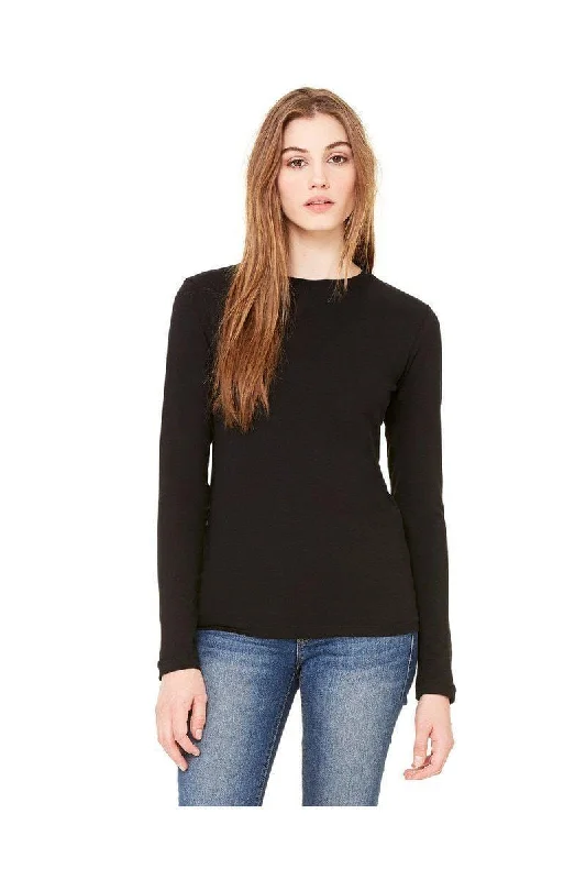 High-end Wear Bella + Canvas B6500: Ladies' Jersey Long Sleeve T-Shirt