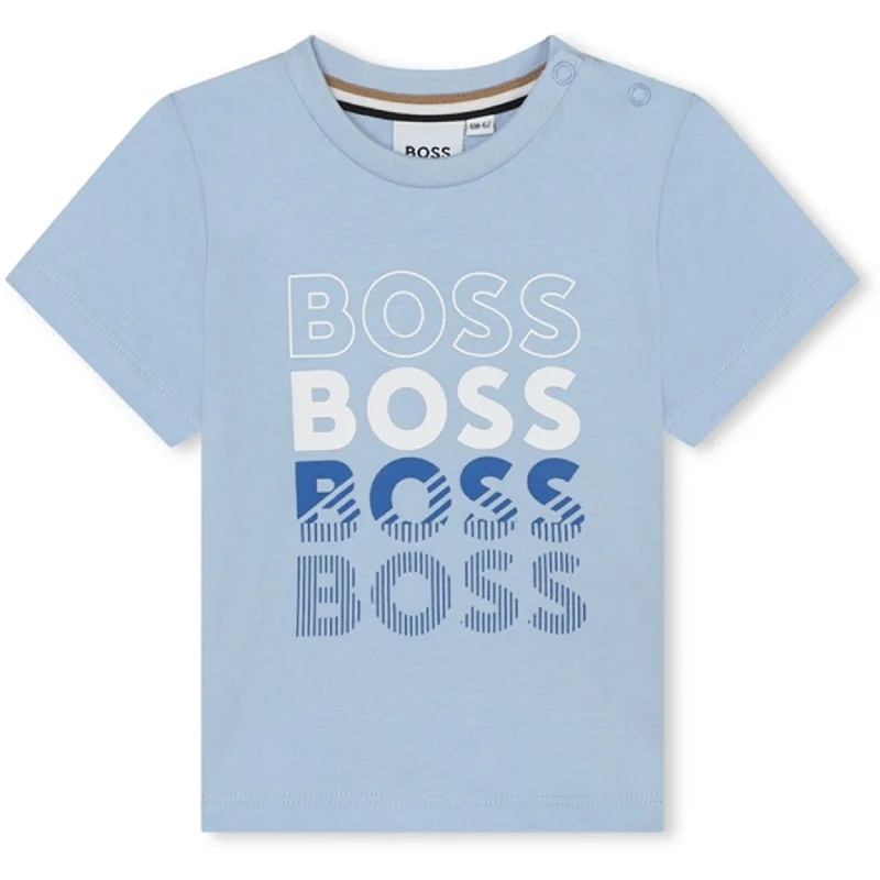 Unique Fashion Hugo Boss Pale Blue T-shirt