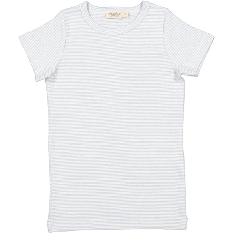 Luxury Classic MarMar Modal Fine Rib Fresh Air Stripe Tago T-shirt