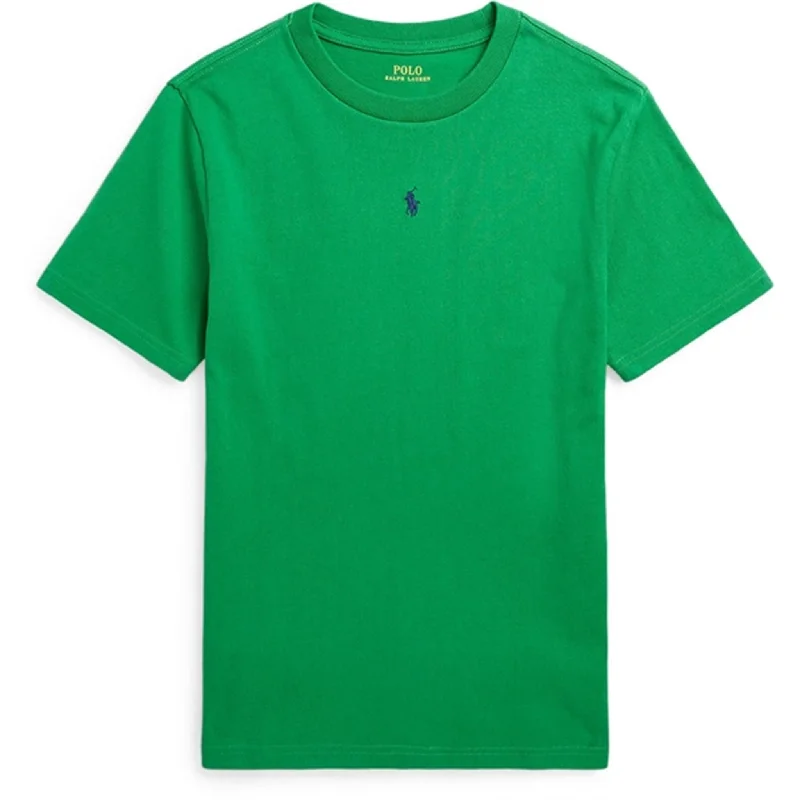 Relaxed Style Polo Ralph Lauren Boys T-Shirt Preppy Green