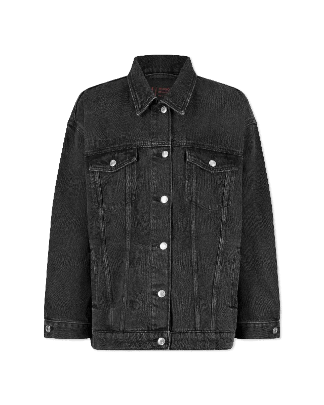 Breathable Design Icon 2 Fringe Denim Jacket