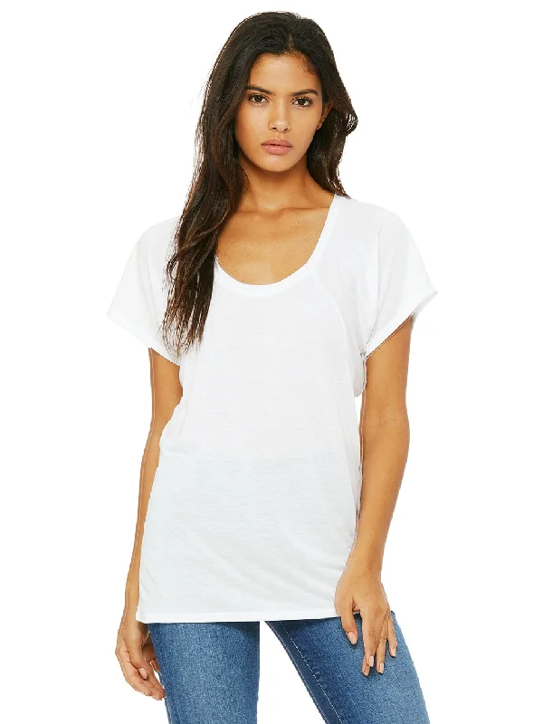 Classic Color Bella+Canvas Ladies Flowy Raglan T-Shirt