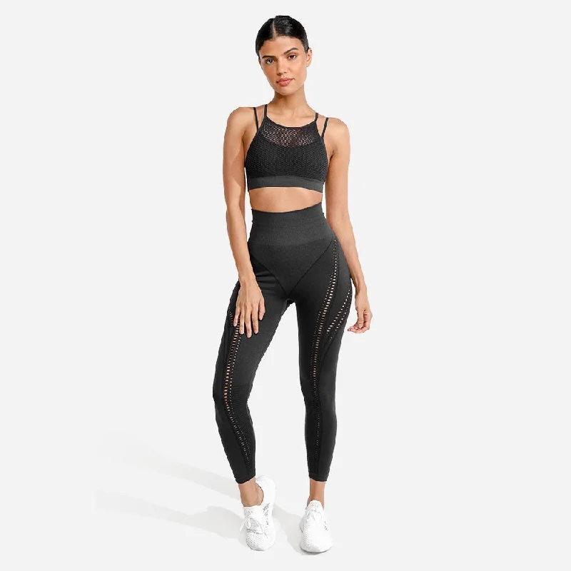 Fashionable Items Ultra Seamless Leggings - Charcoal