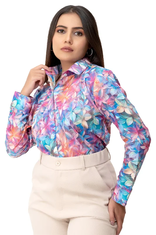 Classic Items Floral Fiesta Printed Shirt