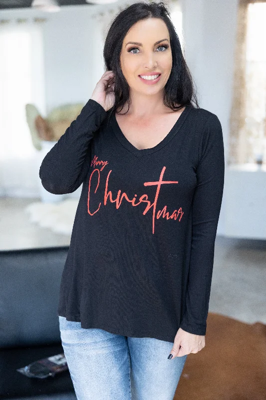 Design Trend Merry Christmas Long Sleeve