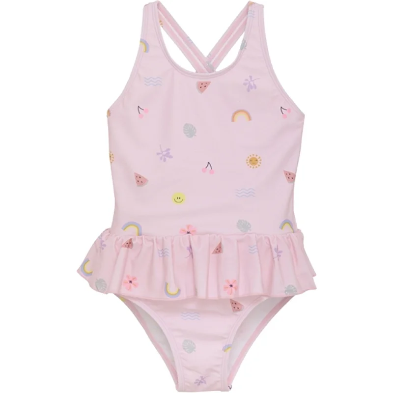 Summer Selection Color Kids Swimsuit AOP Cherry Blossom