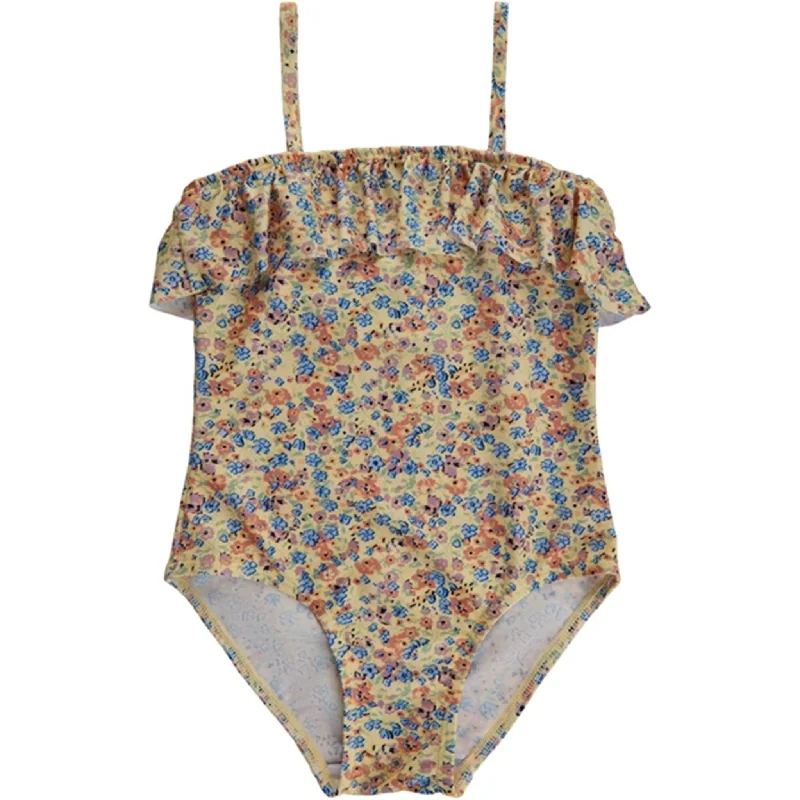 Celebrity Style THE NEW Flower AOP Fally Swimsuit