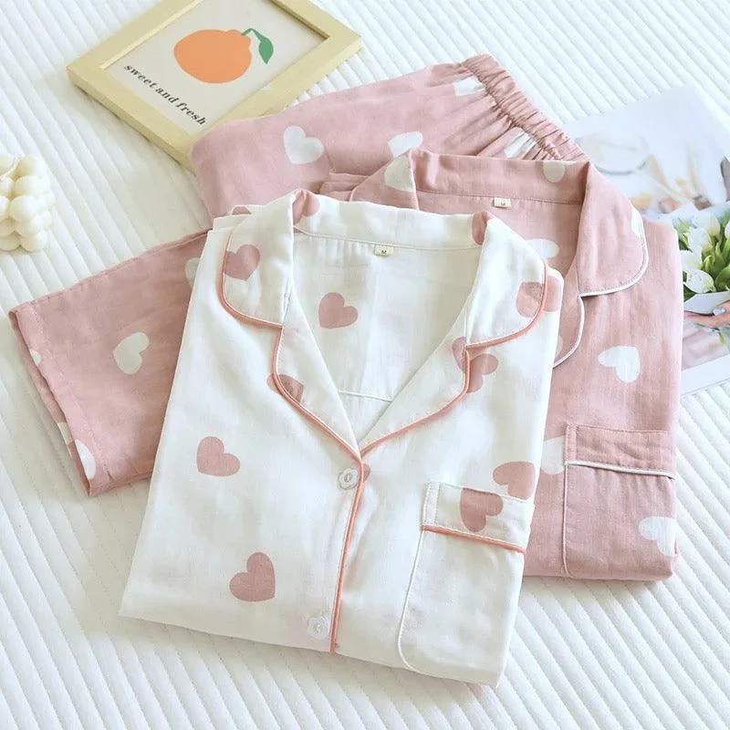 Bright Colors Rebecca Cute Cotton Nightsuits