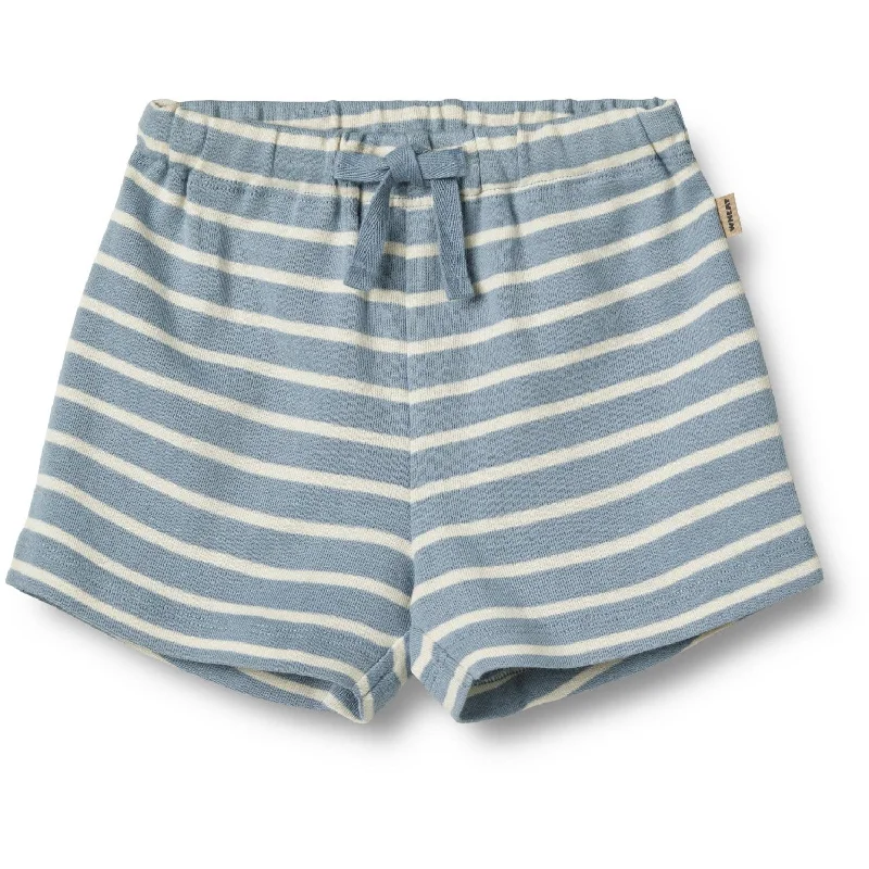 End Of The Year Wheat Ashley Blue Stripe Jersey Shorts Vic