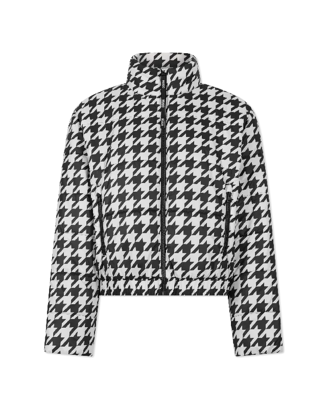 Preview New Products Felara-2 Houndstooth Puffer Jacket