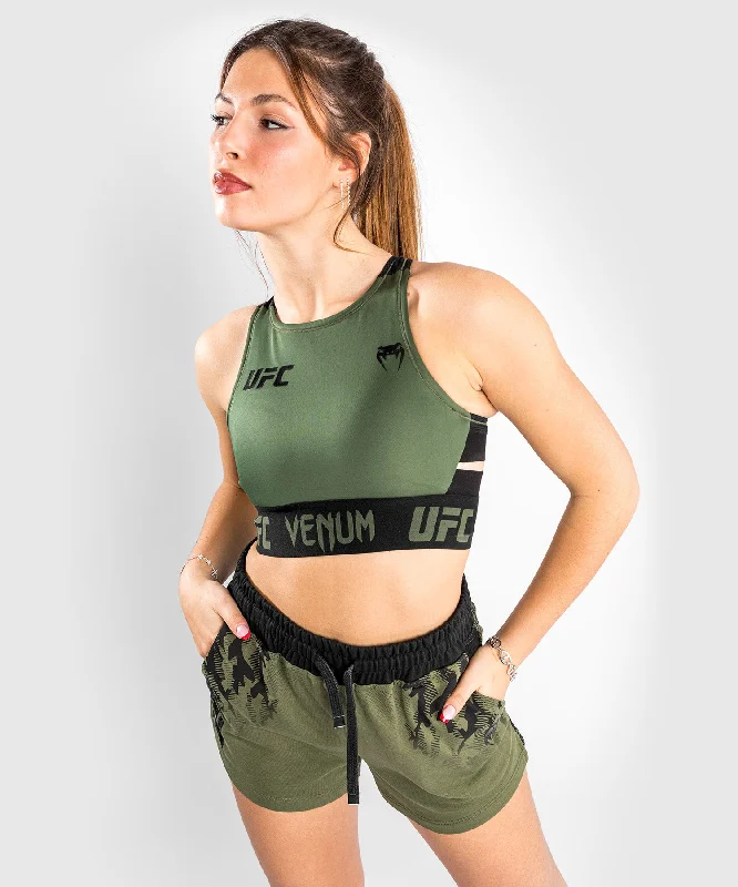 Fashion Must-have UFC Venum Authentic Fight Week Women's Weigh-in Bra - Khaki