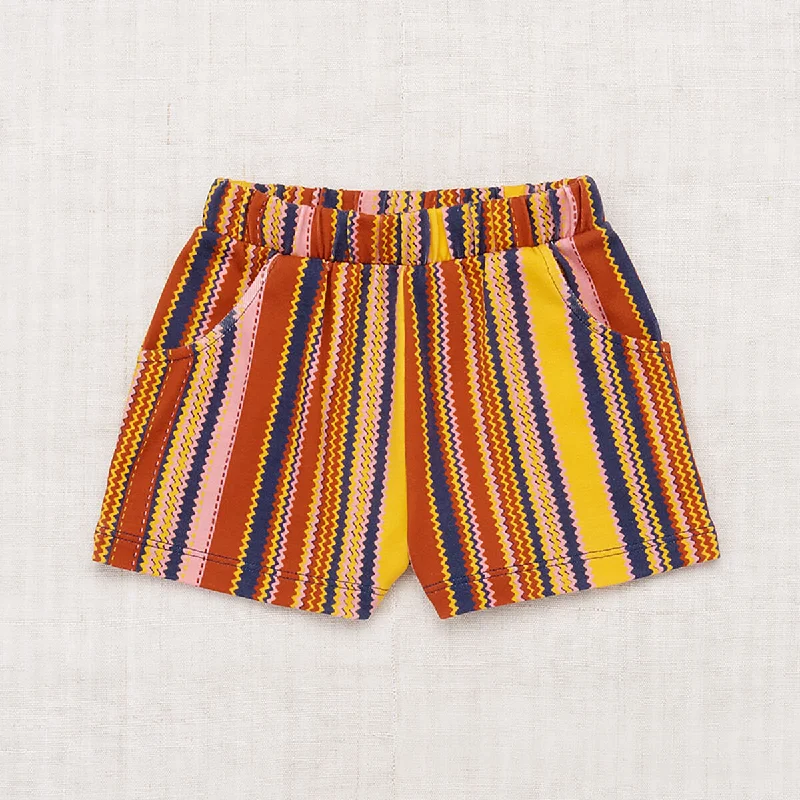 Design Trend Cycling Short in Cedar Zigzag by Misha & Puff