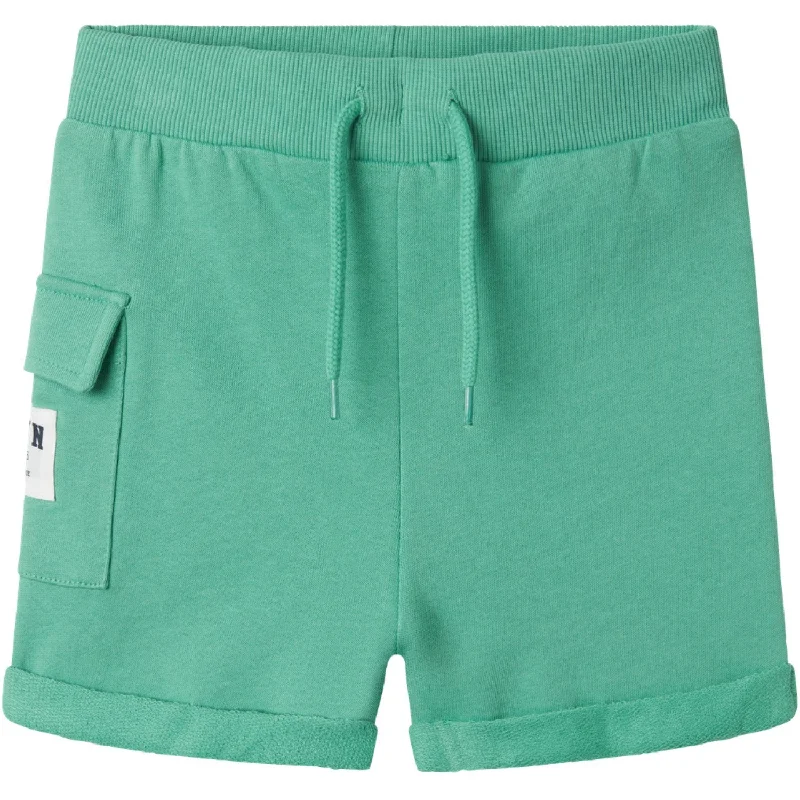 Creative Prints Name It Green Spruce Jenas Long Sweat Shorts