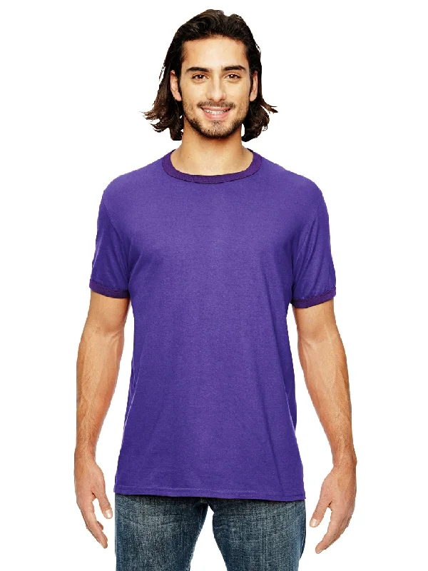 Trends Anvil Lightweight Ringer T-Shirt