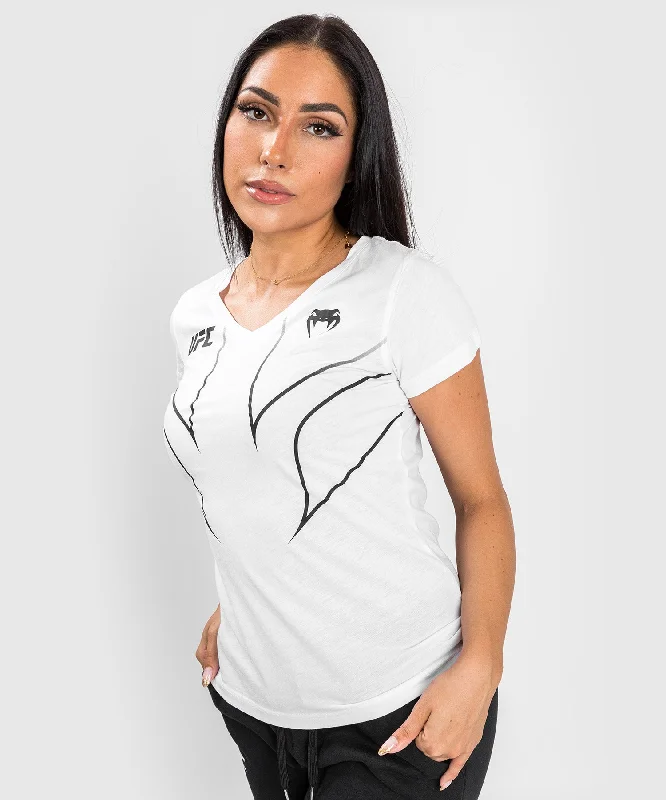 Minimal Style UFC Venum Fight Night 2.0 Replica Women's T-shirt - White