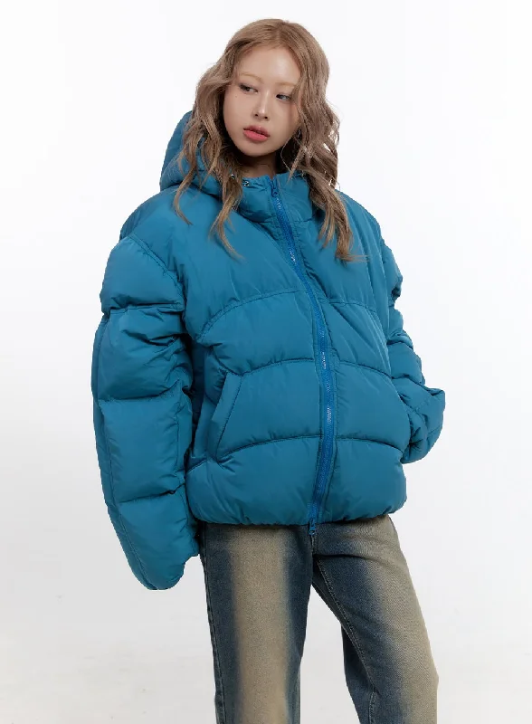 Youthful Style Warmth Padded Polyester Coat CN425