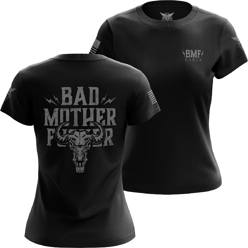 Preview New Products Bad MF Women's Short Sleeve Shirt