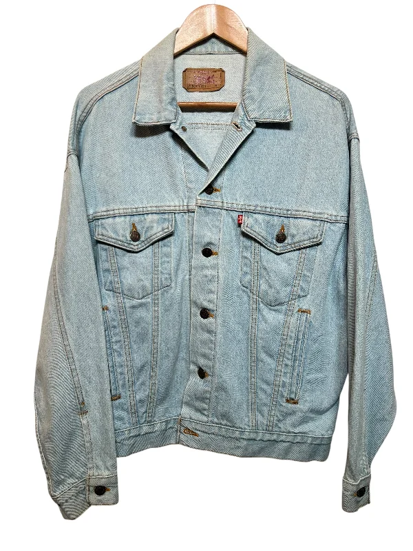 Romantic Temperament Levi's Light Blue Denim Jacket (Size M)