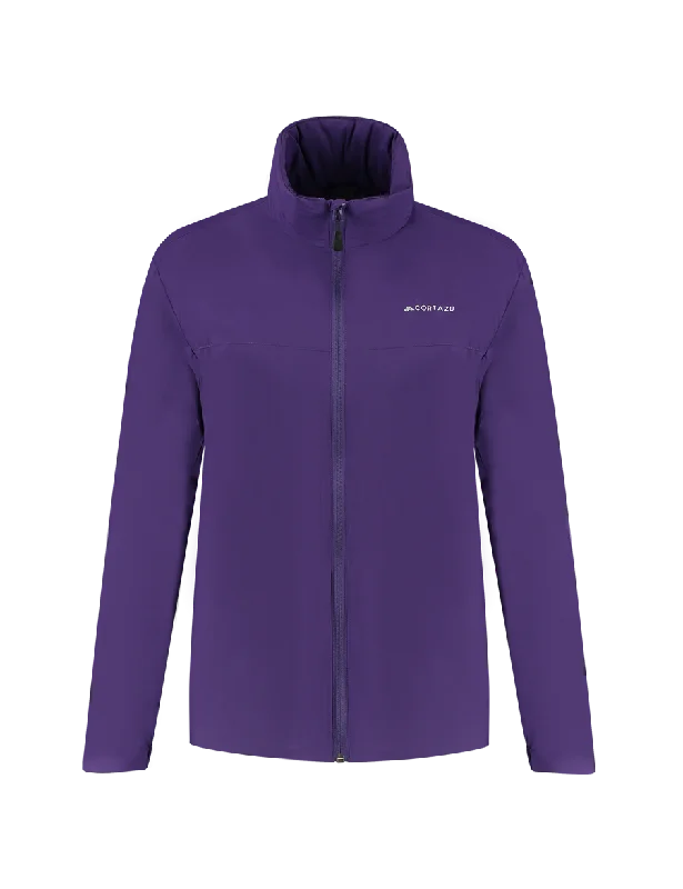 High-end Sense All weather Mid-layer Jacket Purple | Women