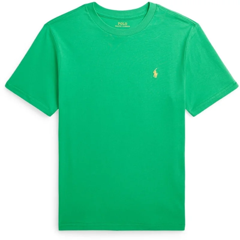 Exquisite Tailoring Polo Ralph Lauren Boy T-Shirt Classic Kelly