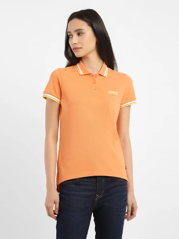 Versatile Itinerary Women's Solid Polo T-shirt