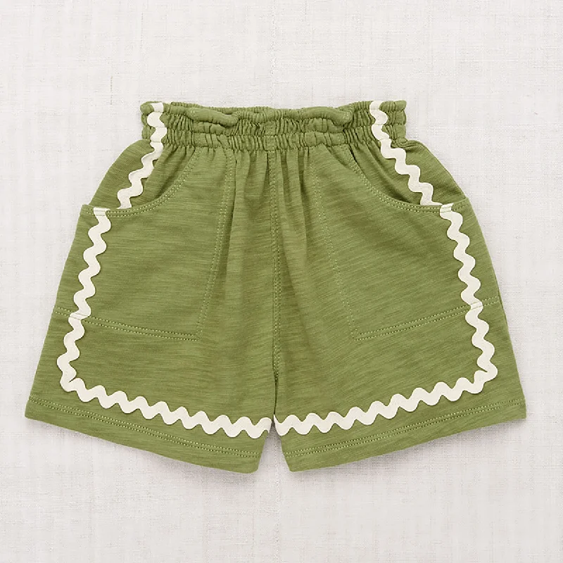 Classic Design Jumbo Rickrack Camp Short in Camper by Misha & Puff - Last Ones In Stock - 4-8 Years