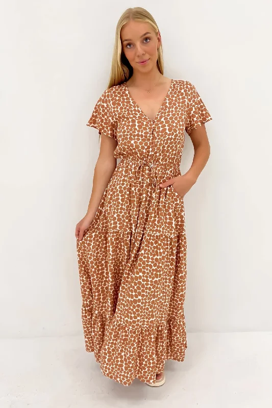 Integrated Design Deacon Maxi Dress Desert Pebble