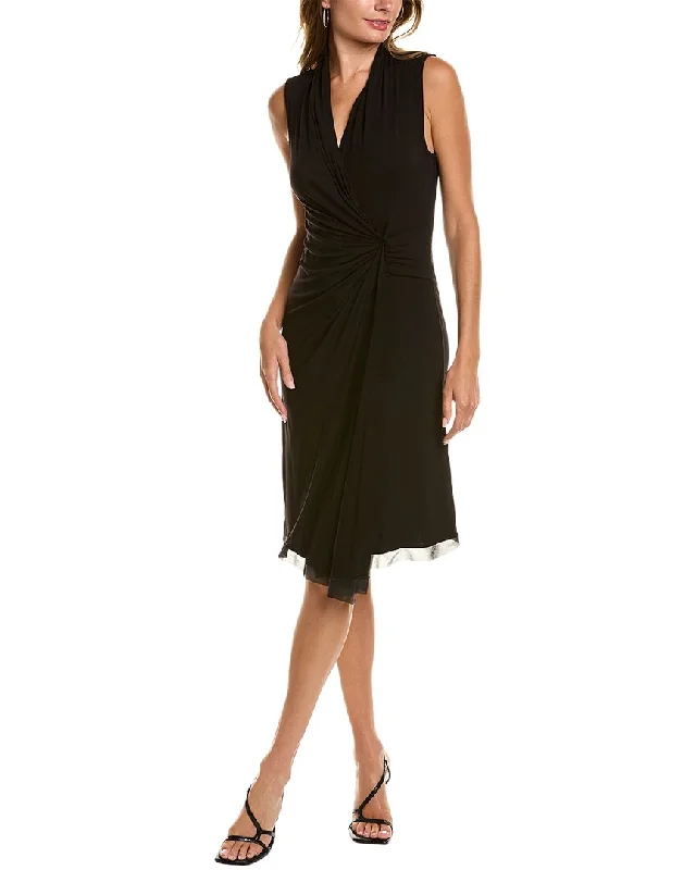 Fashion Innovation Elie Tahari V-Neck Dress