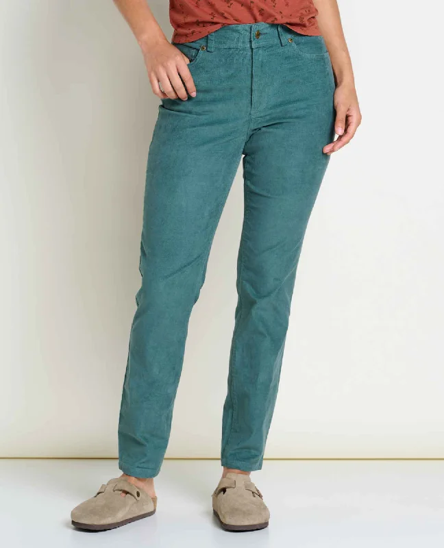 Elegant Series Karuna Cord 5 Pocket Skinny Pant