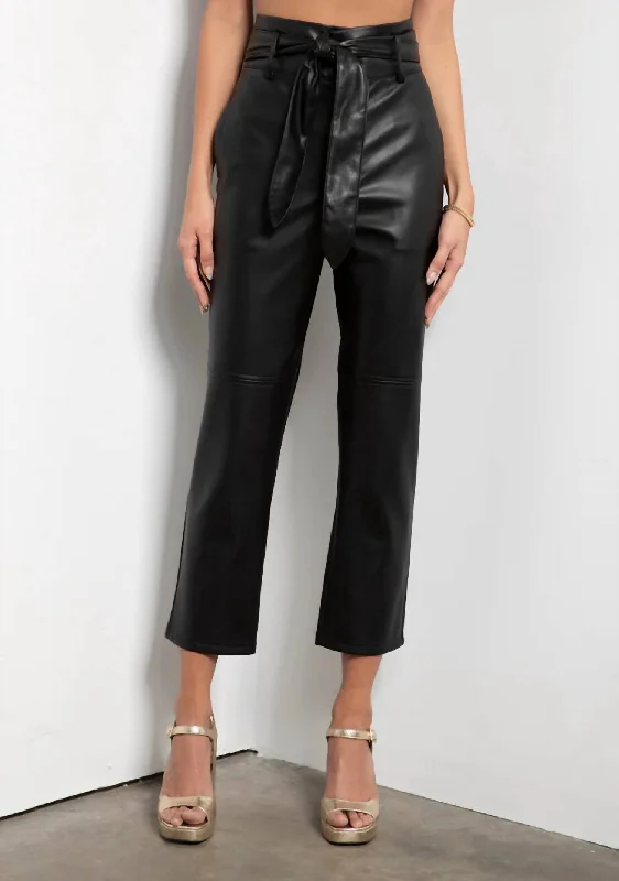 Modernism Kimiko Pant In Black