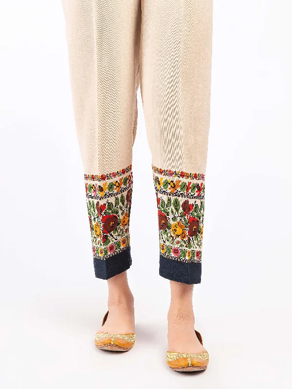 Street Fashion Printed Khaddar Trousers