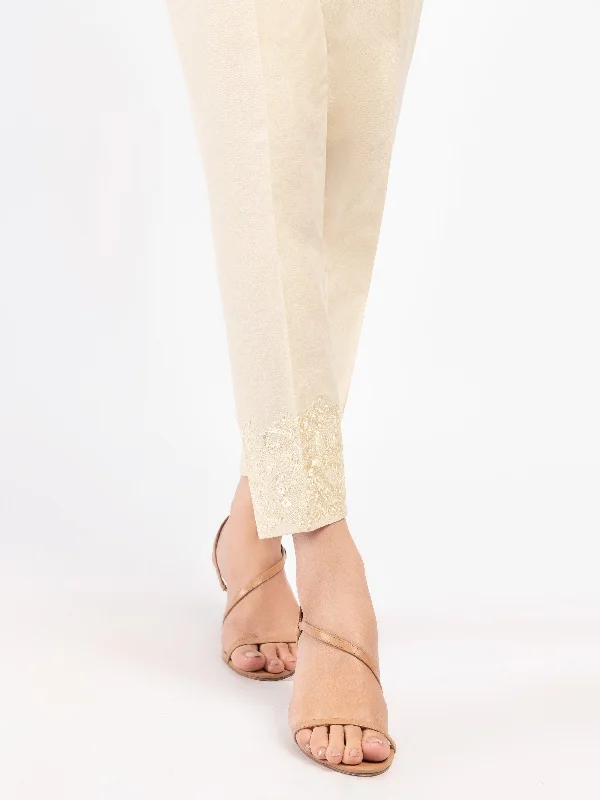 Fashionable Inner Wear Embroidered Winter Cotton Trousers