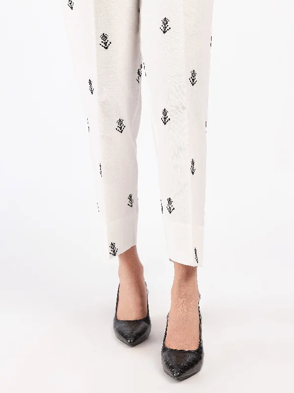 Fashionable And Fashionable Embroidered Winter Cotton Trousers