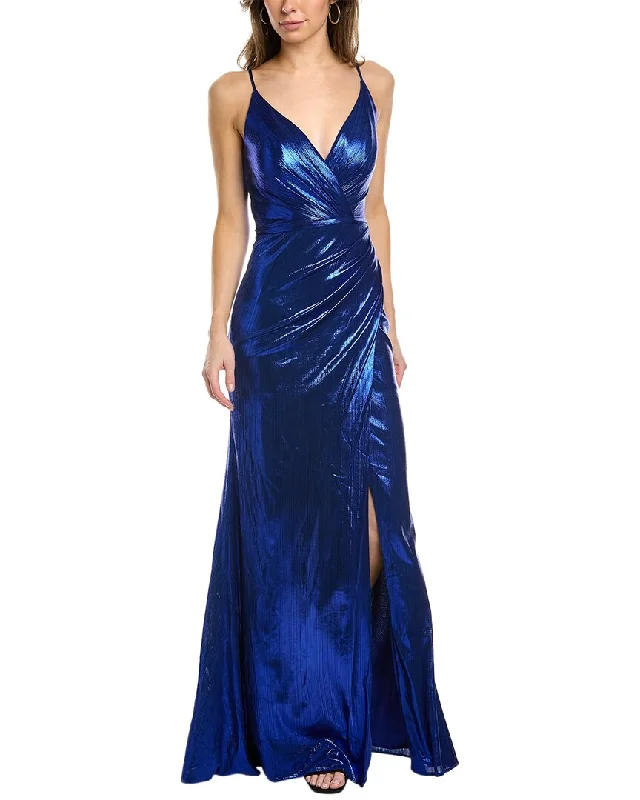 Celebrity Style Rene by Rene Ruiz Liquid Drape Gown