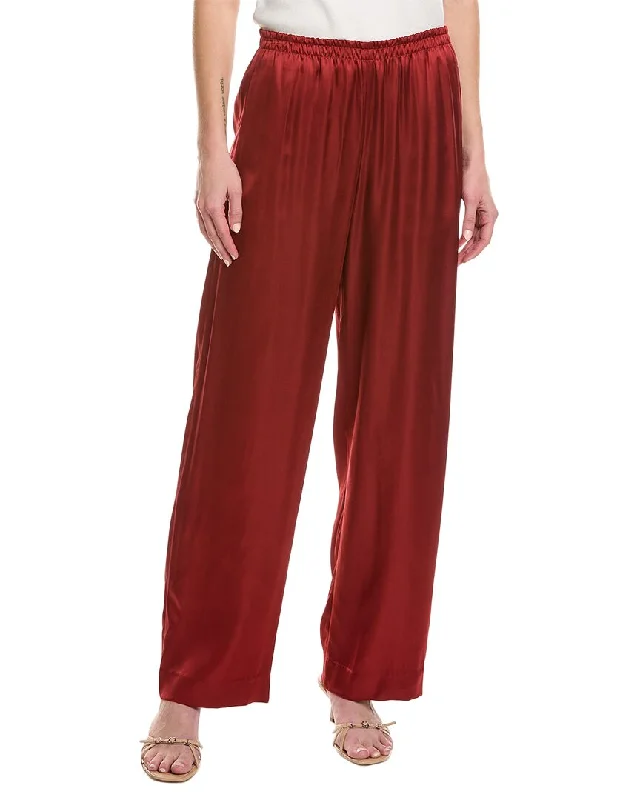 Fashionable In The Times Vince Drop-Waist Fluid Pull-On Pant