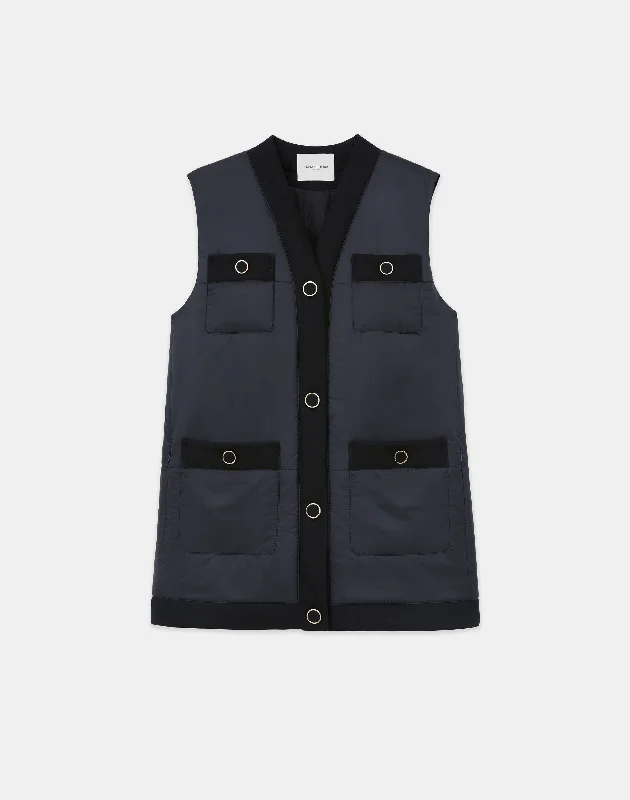 Goddess Style Regenerated Poly Tech Quilted Vest